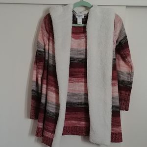 Sherpa Lined Cardigan